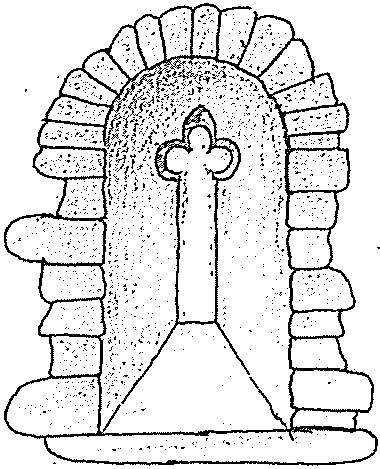 Form of window in John O'Donovan's 'Gothic Style'