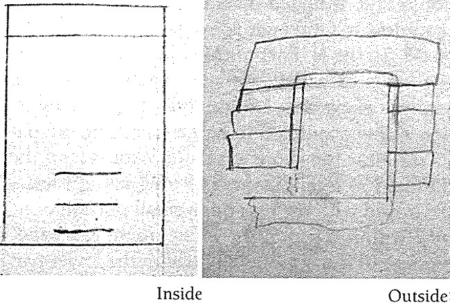 Inner and outer faces of window in south side-wall of St. Caimin's Church, Inishcealtra.